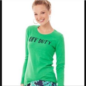 Small Lilly Pulitzer Off Duty Green Cardigan